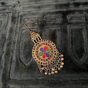 Afghan jewelry head piece